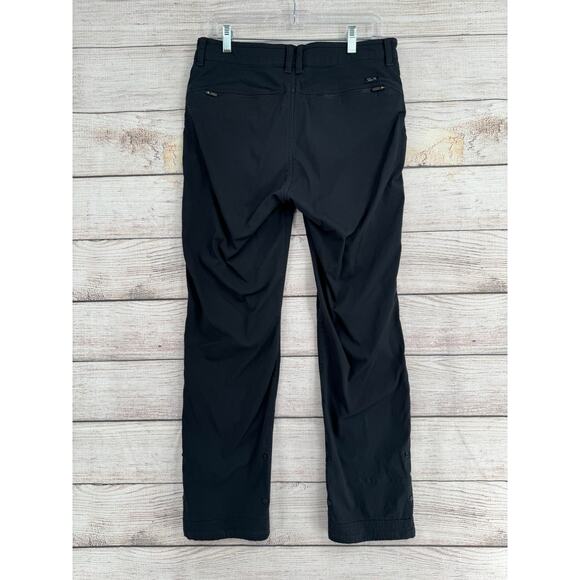 Mountain Hardwear Slim AP Pant Mens 32x30 Black Stretch Climbing Hiking - Picture 2 of 9